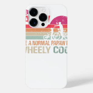 Ik ben Biker Papaw Fathers Day Wheely Cooler bicyc iPhone 14 Pro Max Hoesje