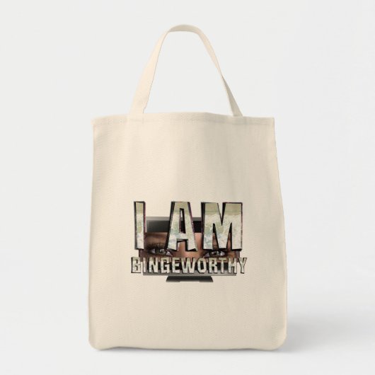 Ik Ben Bingenswaardig Tote Bag (Voorkant)