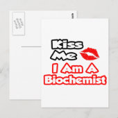 Ik ben biochemicus. briefkaart (Voorkant / Achterkant)