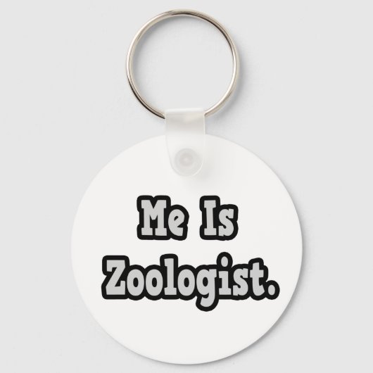 Ik ben bioloog sleutelhanger (Voorkant)