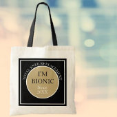 Ik ben Bionic (knievervanger) Tas
