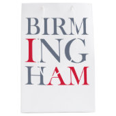 Ik ben Birmingham Gift Bag Medium Cadeauzakje (Voorkant)
