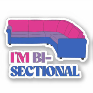 Ik ben Bisectional Sticker