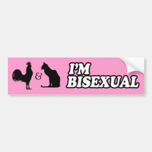 IK BEN BISEKSUEEL -.png Bumpersticker