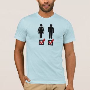 Ik ben biseksueel t-shirt