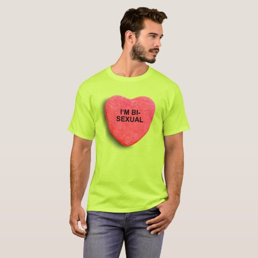 IK BEN BISEXUAL T-SHIRT (Voorkant volledig)