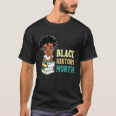 Ik ben Black History African American Black Pride  T-shirt (Voorkant)