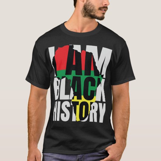 Ik ben Black History Essential T-shirt (Voorkant)