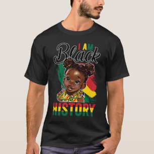 Ik ben Black History Little Melanin Princes BHM BL T-shirt