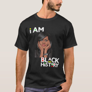 Ik ben Black History Michelle Obama International T-shirt