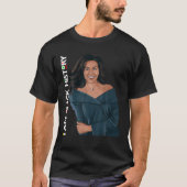 Ik ben Black History Michelle Obama International  T-shirt (Voorkant)