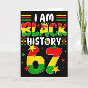Ik ben Black History Month 67 Zes Zeven Meme Afrik Kaart
