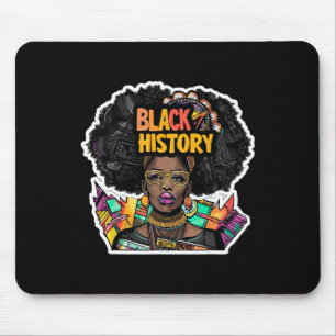 Ik ben Black History Month Afrikaanse trots zwarte Muismat