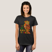 Ik ben Black History Month Afro-Amerikaanse Junete T-shirt (Voorkant volledig)