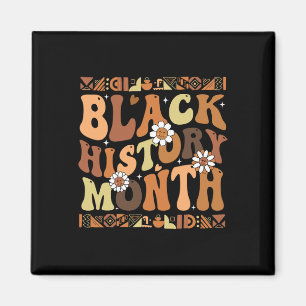 Ik ben Black History Month Afro-Amerikaanse trots  Magneet