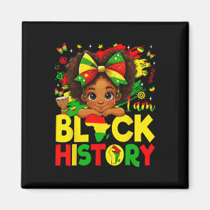 Ik ben Black History Month Afro-Amerikaanse trots Magneet
