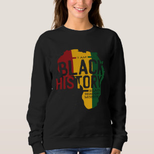 Ik ben Black History Month Afro-Amerikaanse trots Trui