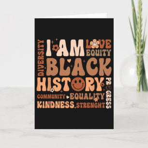 Ik Ben Black History Month Gemeenschap Gelijkheid  Kaart