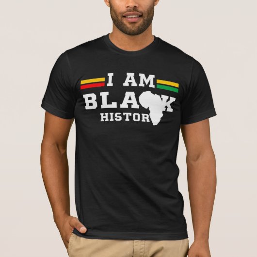 Ik ben Black History Shirt (Voorkant)