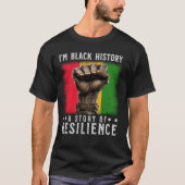 Ik ben Black History T-shirt (Voorkant)