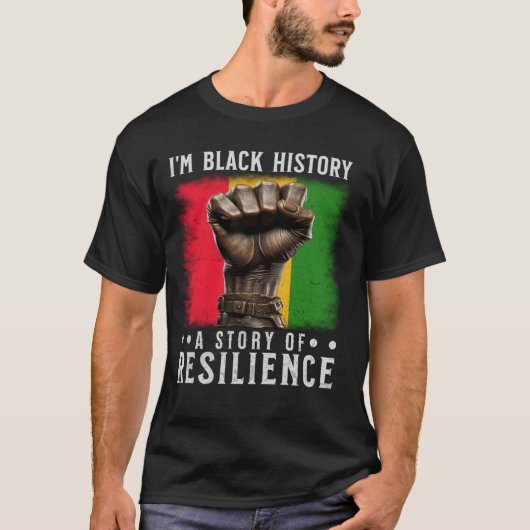 Ik ben Black History T-shirt (Voorkant)