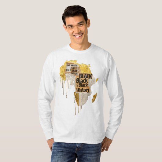 Ik ben Black History T-shirt (Voorkant volledig)