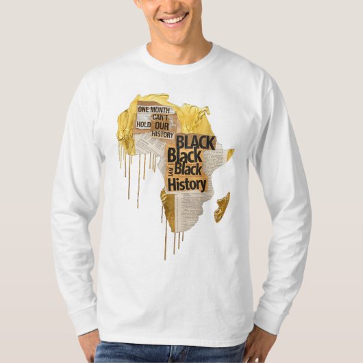 Ik ben Black History T-shirt (Voorkant)