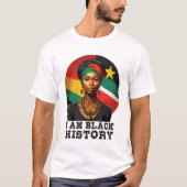 Ik ben Black History T-shirt (Voorkant)