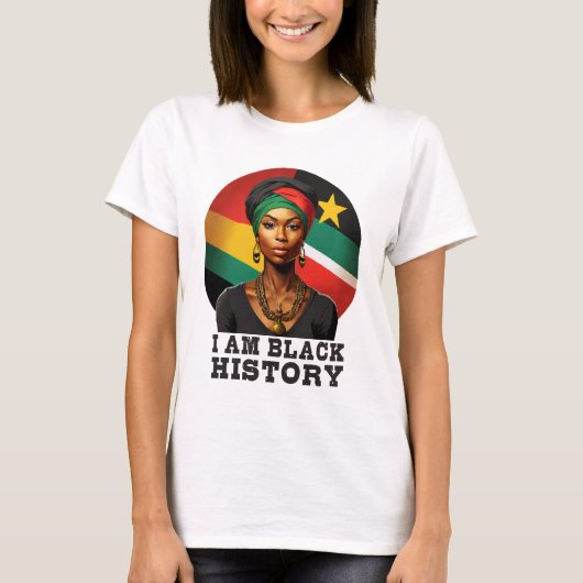 Ik ben Black History T-shirt (Voorkant)