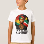 Ik ben Black History T-shirt (Voorkant)