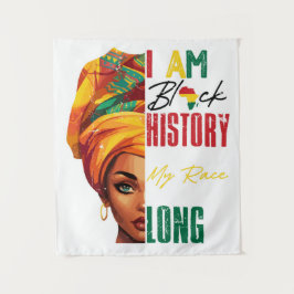 Ik ben Black History Wandkleed