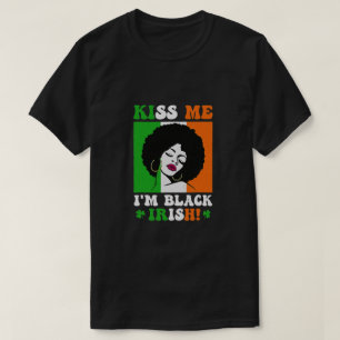 Ik ben Black Irish St Patricks Day Black T-shirt
