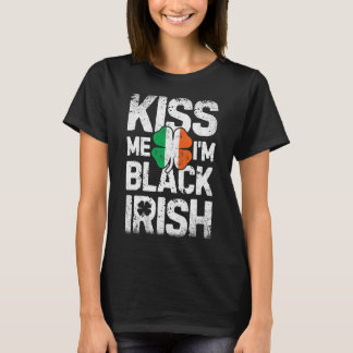 Ik ben Black Irish St. Patricks Day Mannen Ireland T-shirt