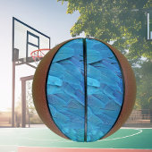 Ik ben blauw - Macaw veren Basketbal
