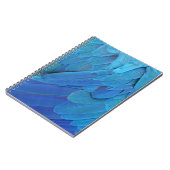 Ik ben blauw - Macaw veren Notitieboek (Linkerzijde)