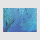 Ik ben blauw - papegaaiveren dicht bij elkaar tissuepapier (Voorkant)