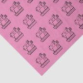 Ik ben blij als ik naai tissuepapier (Detail)