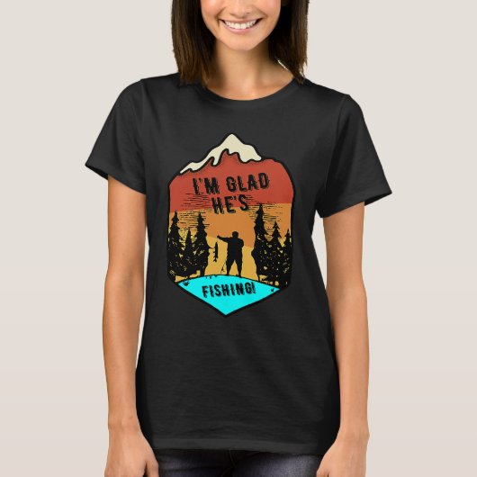 Ik ben blij dat hij Gevist is T-shirt (Voorkant)