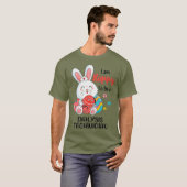 Ik ben blij dat ik een dialyse technicus verpleegk t-shirt (Voorkant volledig)