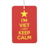 Ik ben blij dat ik geen kalm kan houden. luchtverfrisser (Voorkant)