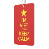 Ik ben blij dat ik geen kalm kan houden. luchtverfrisser (Links)