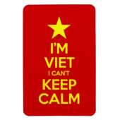 Ik ben blij dat ik geen kalm kan houden. magneet (Verticaal)