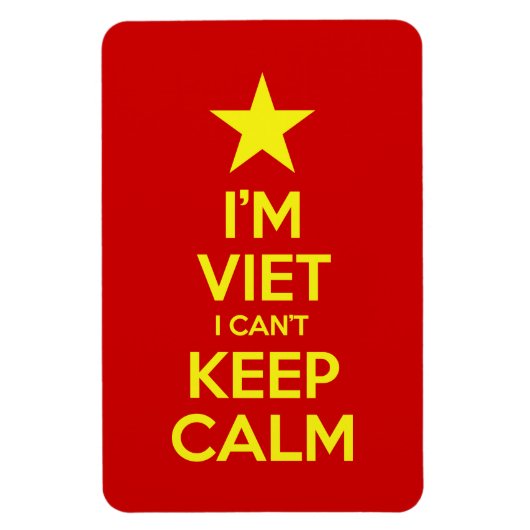 Ik ben blij dat ik geen kalm kan houden. magneet (Verticaal)