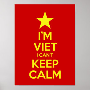 Ik ben blij dat ik geen kalm kan houden. poster