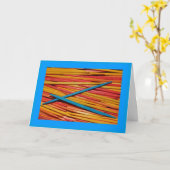 Ik ben blij dat ik je Jubileum-kaart was Kaart (Gele Bloem)