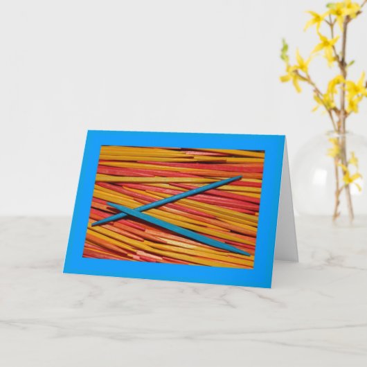 Ik ben blij dat ik je Jubileum-kaart was Kaart (Gele Bloem)