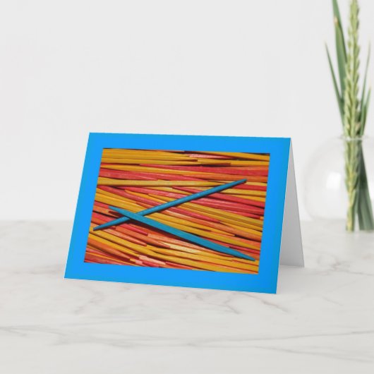 Ik ben blij dat ik je Jubileum-kaart was Kaart (Voorkant)