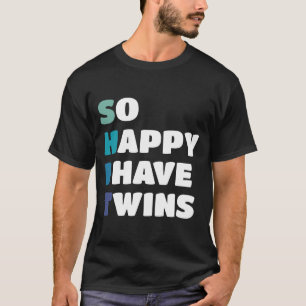 Ik ben blij dat ik twee grappige ouders heb. t-shirt