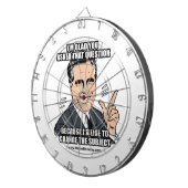 IK BEN BLIJ DAT JE DIE VRAAG HEBT GESTELD DARTBORD (Voorkant Rechts)