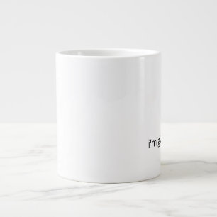 Ik Ben Blij Dat Je Hier Bent – Zachte Ondersteunin Grote Koffiekop